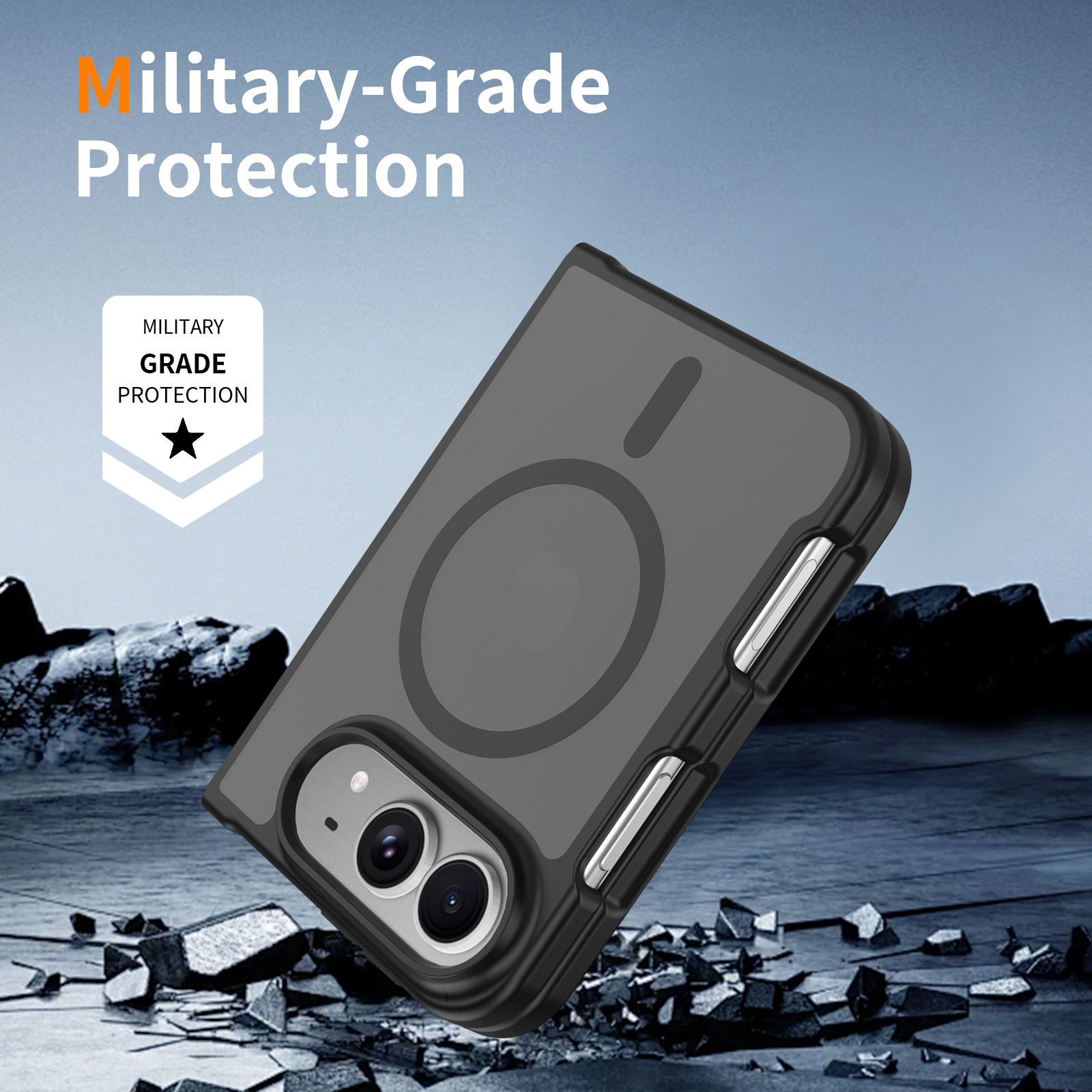 Screen Protector Film - Ultra Slim Matte Magnetic Phone Case