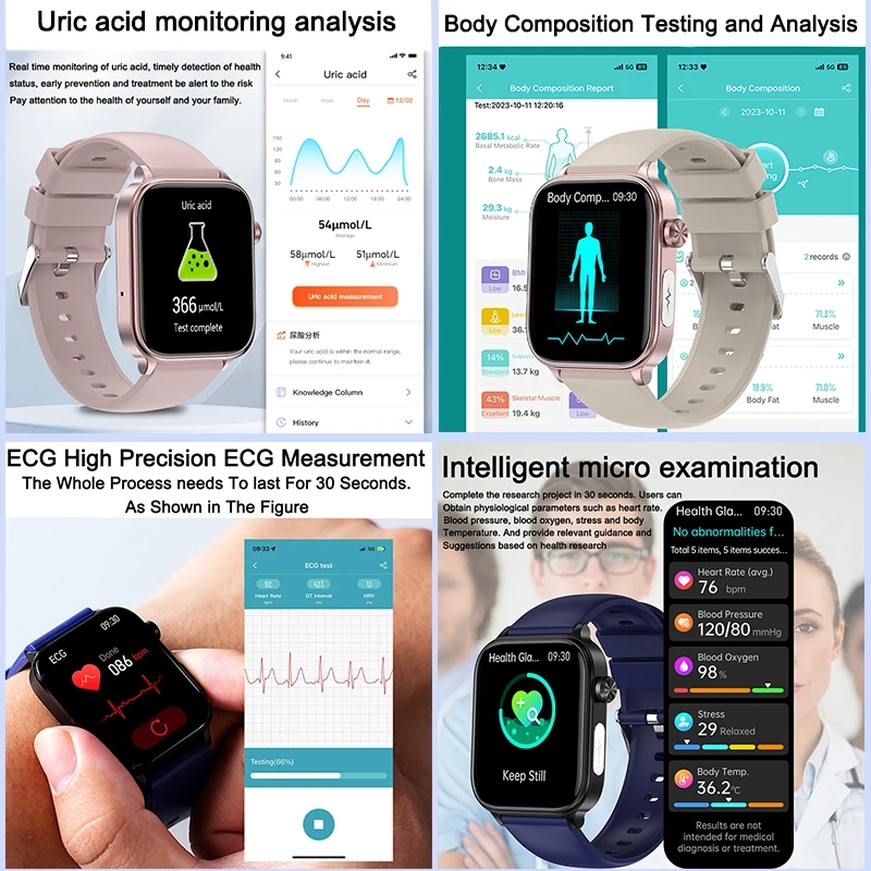 2025 New For XIAOM1 ECG+PPG Bl - Smartwatch Store review and price
