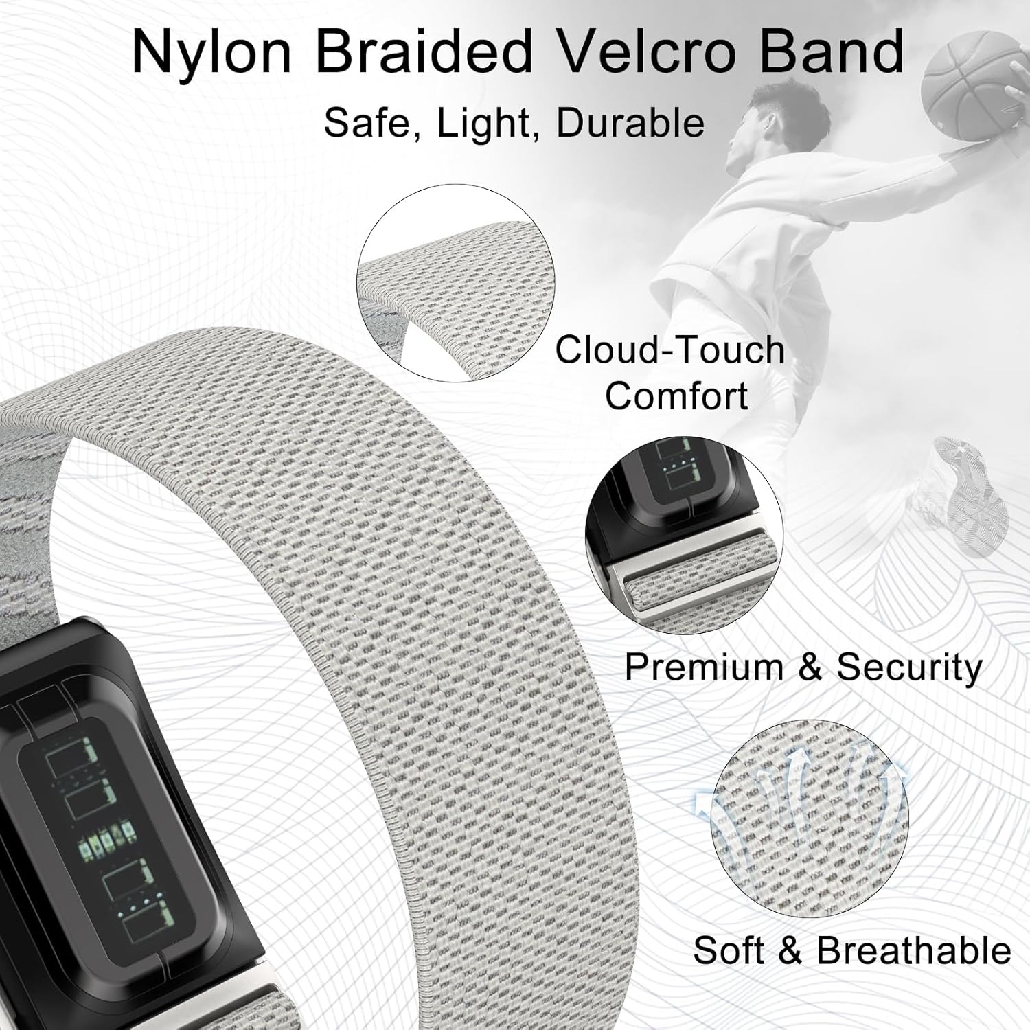 Elastic Nylon Arm Bicep Band F - Milanaise Mesh Band review and price
