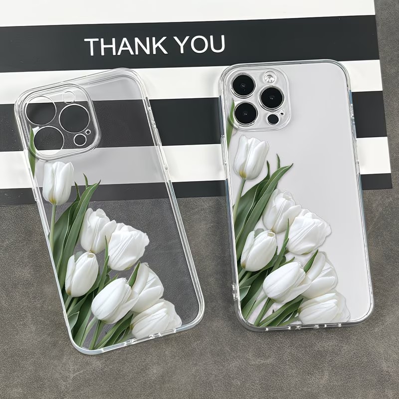 Tulip Printed Phone Case Case  - Apple Iphone 16 review and price