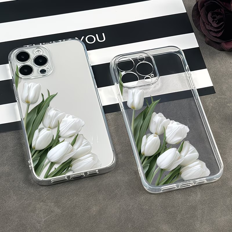 Tulip Printed Phone Case Case  - Apple Iphone 16 review and price