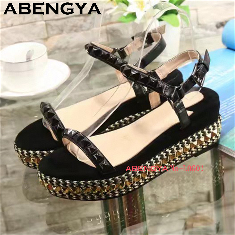 Classic Fashion Thick Sole Pla - Leather Classic Strap review and price