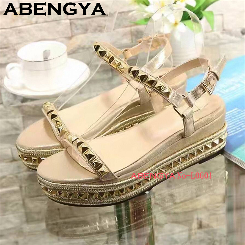 Classic Fashion Thick Sole Pla - Leather Classic Strap review and price