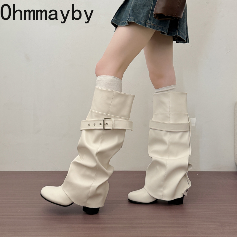 Designer Women Knee High Boots - Leather Classic Strap review and price