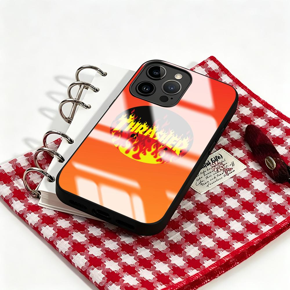 Brand THRASHER Phone Case For  - Screen Protector Film review and price