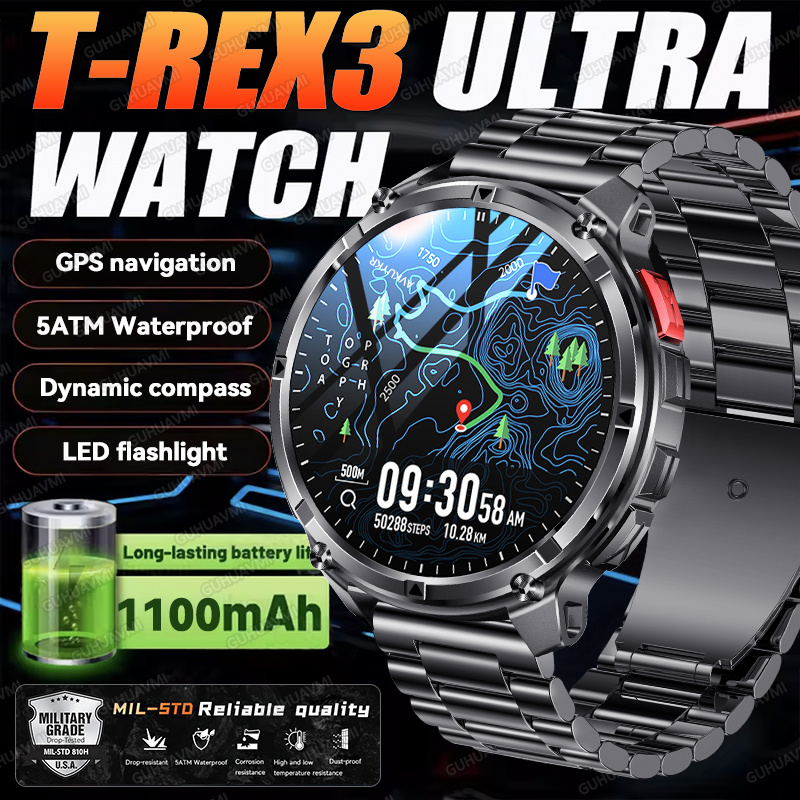 2026 New T-Rex3 Ultra 1100Mah  - Smartwatch Store review and price