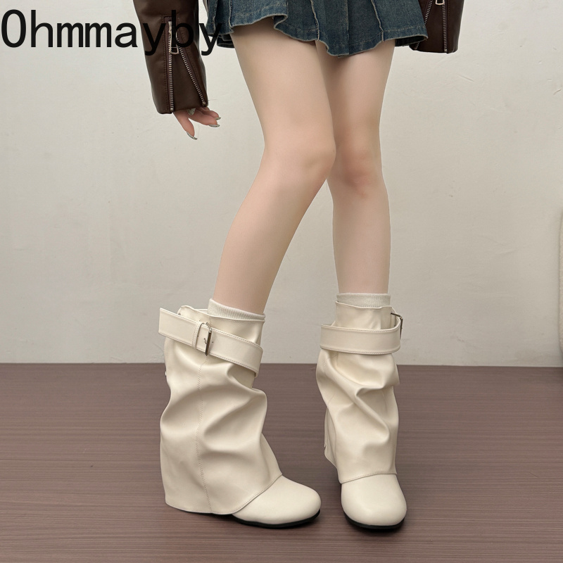 New Women Slouchy Mid Calf Lea - Leather Classic Strap review and price