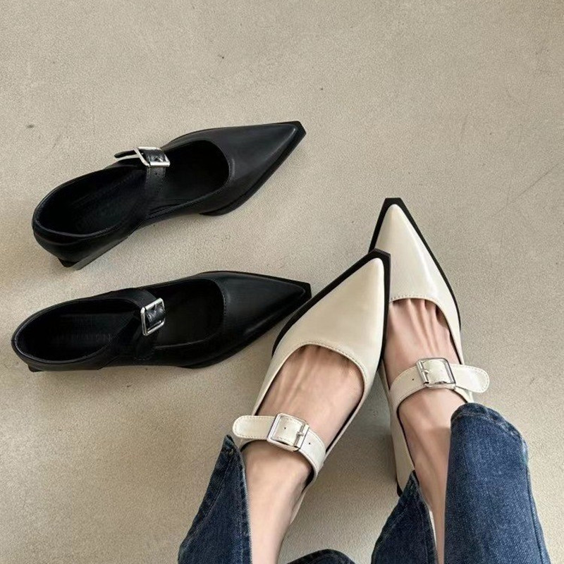 *Fashion Mary Jane Shoes Women - Leather Classic Strap review and price